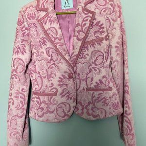 Pink velour fancy jacket Marciano